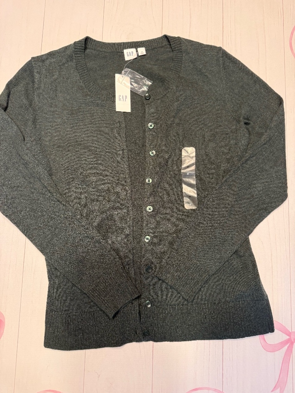 NWT Gap Green Cardigan Size M - Picture 1 of 3